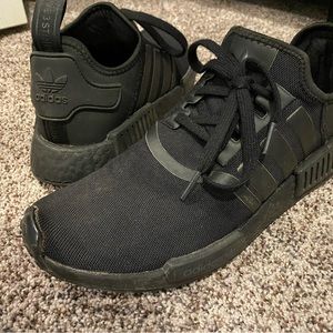 Black Adidas nmd r1 size 9.5